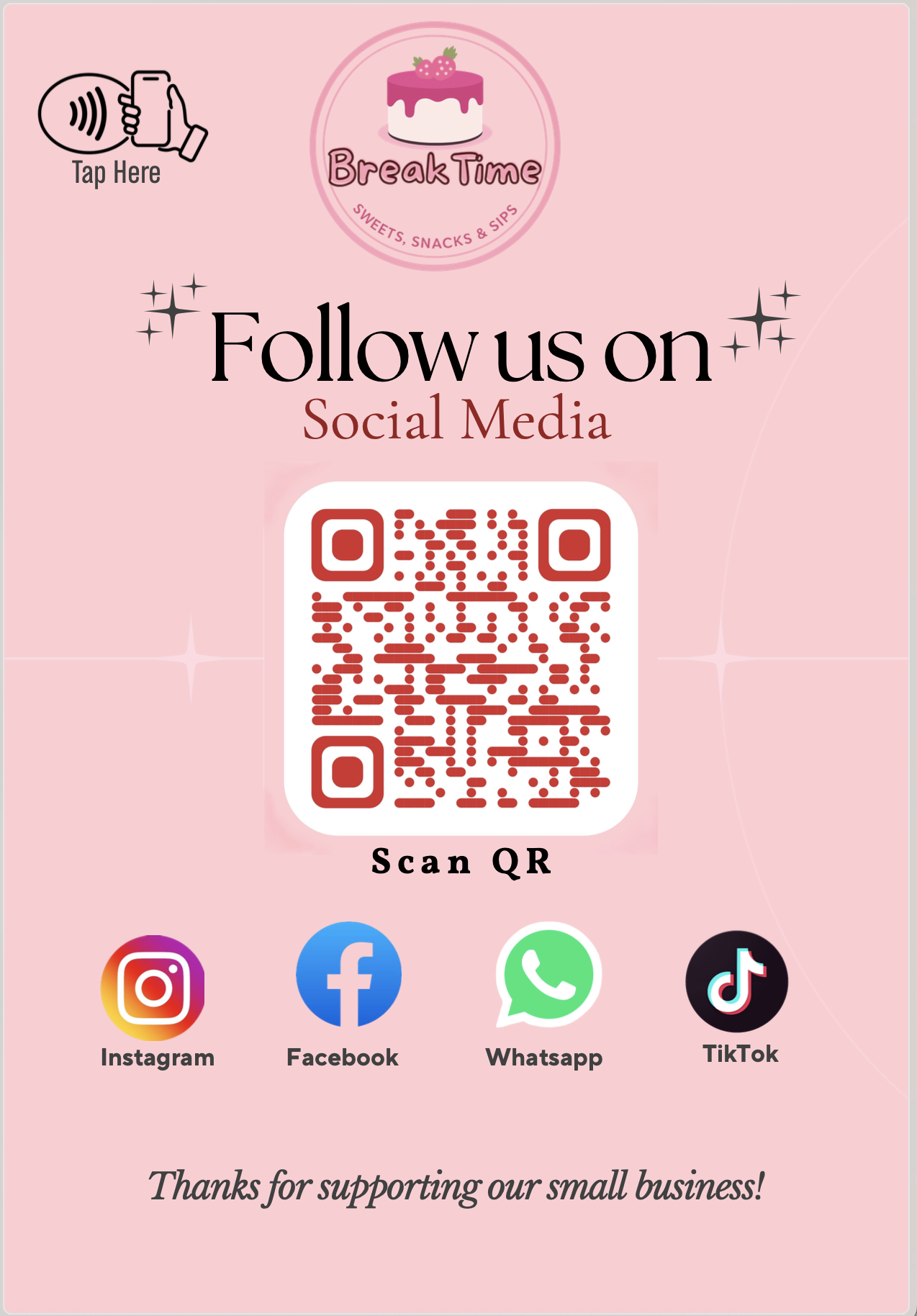 Follow us QR