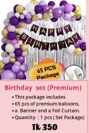 Birthday Set Premium
