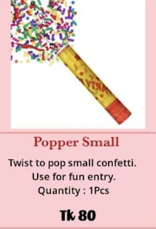 Popper Small